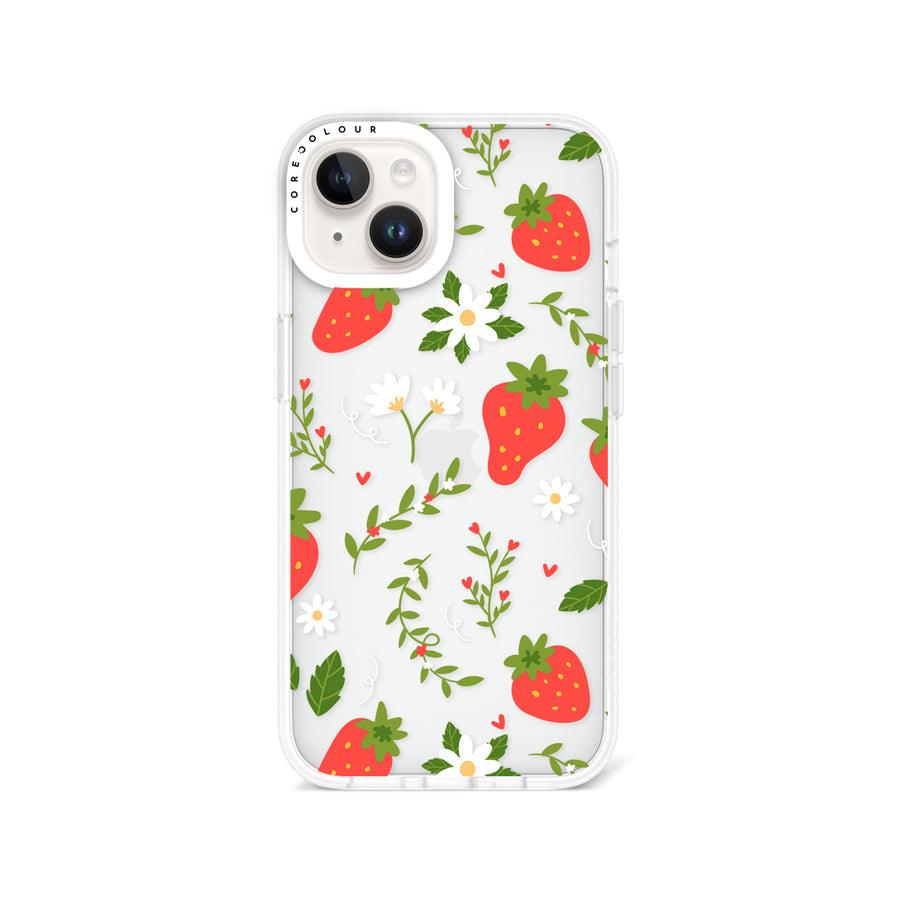 iPhone 13 Strawberry Flower Phone Case - CORECOLOUR