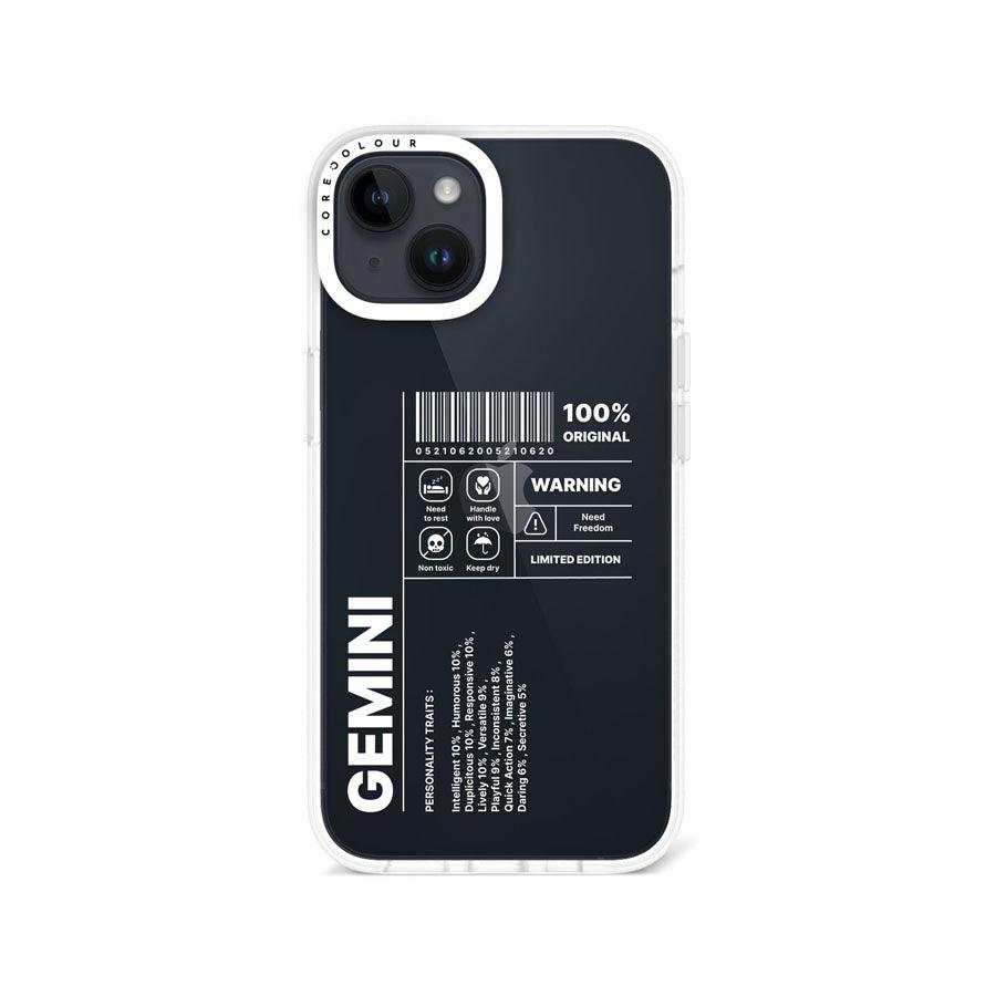 iPhone 13 Warning Gemini Phone Case - CORECOLOUR