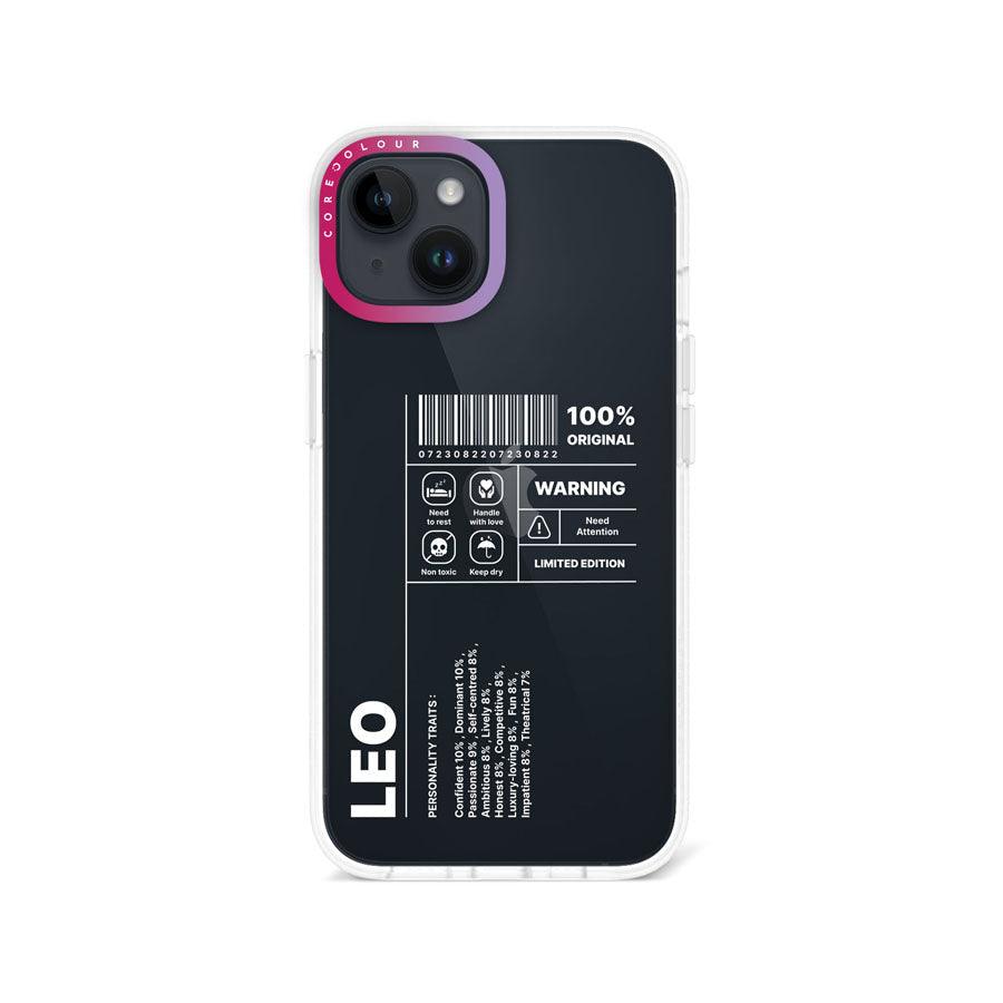 iPhone 13 Warning Leo Phone Case - CORECOLOUR