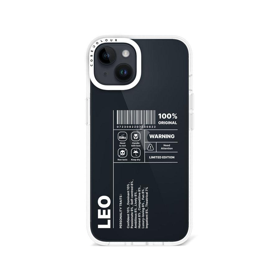 iPhone 13 Warning Leo Phone Case - CORECOLOUR