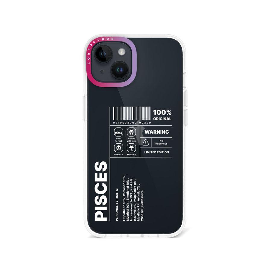 iPhone 13 Warning Pisces Phone Case - CORECOLOUR