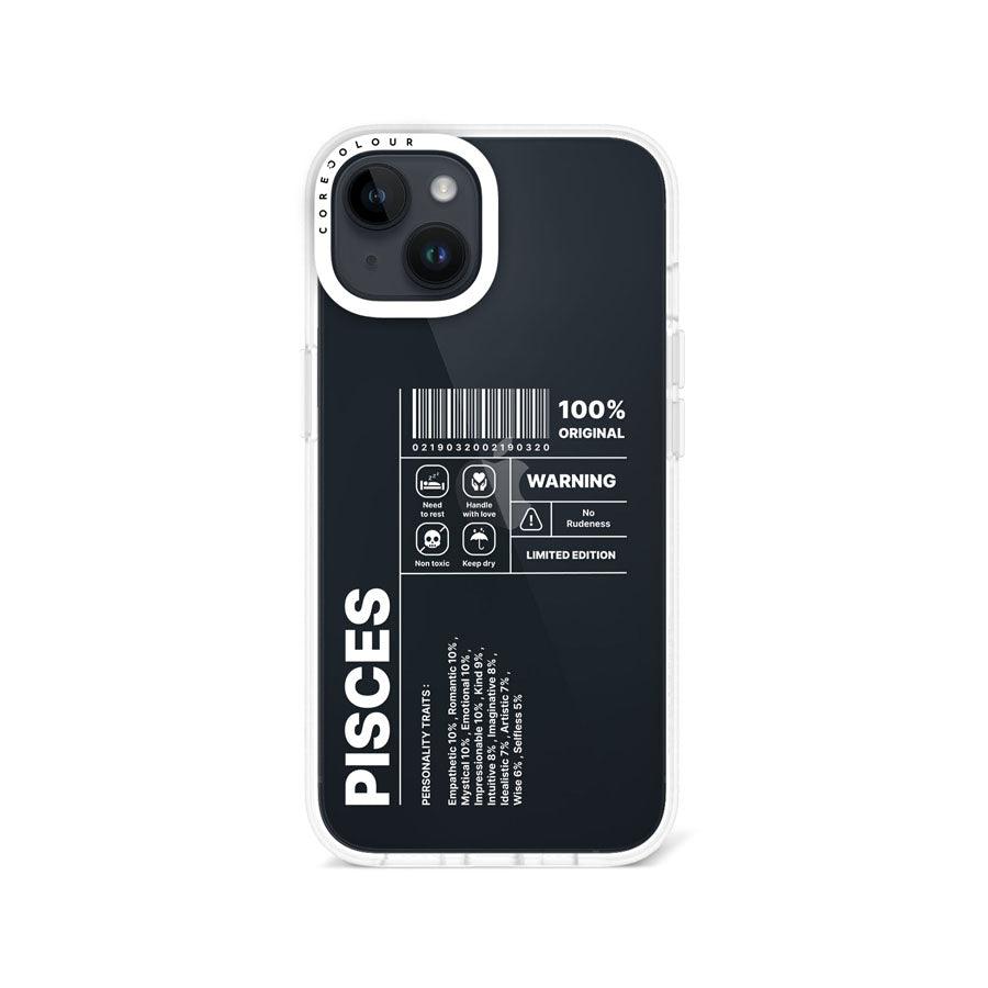 iPhone 13 Warning Pisces Phone Case - CORECOLOUR