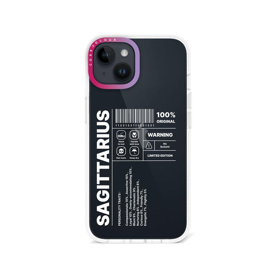 iPhone 13 Warning Sagittarius Phone Case - CORECOLOUR