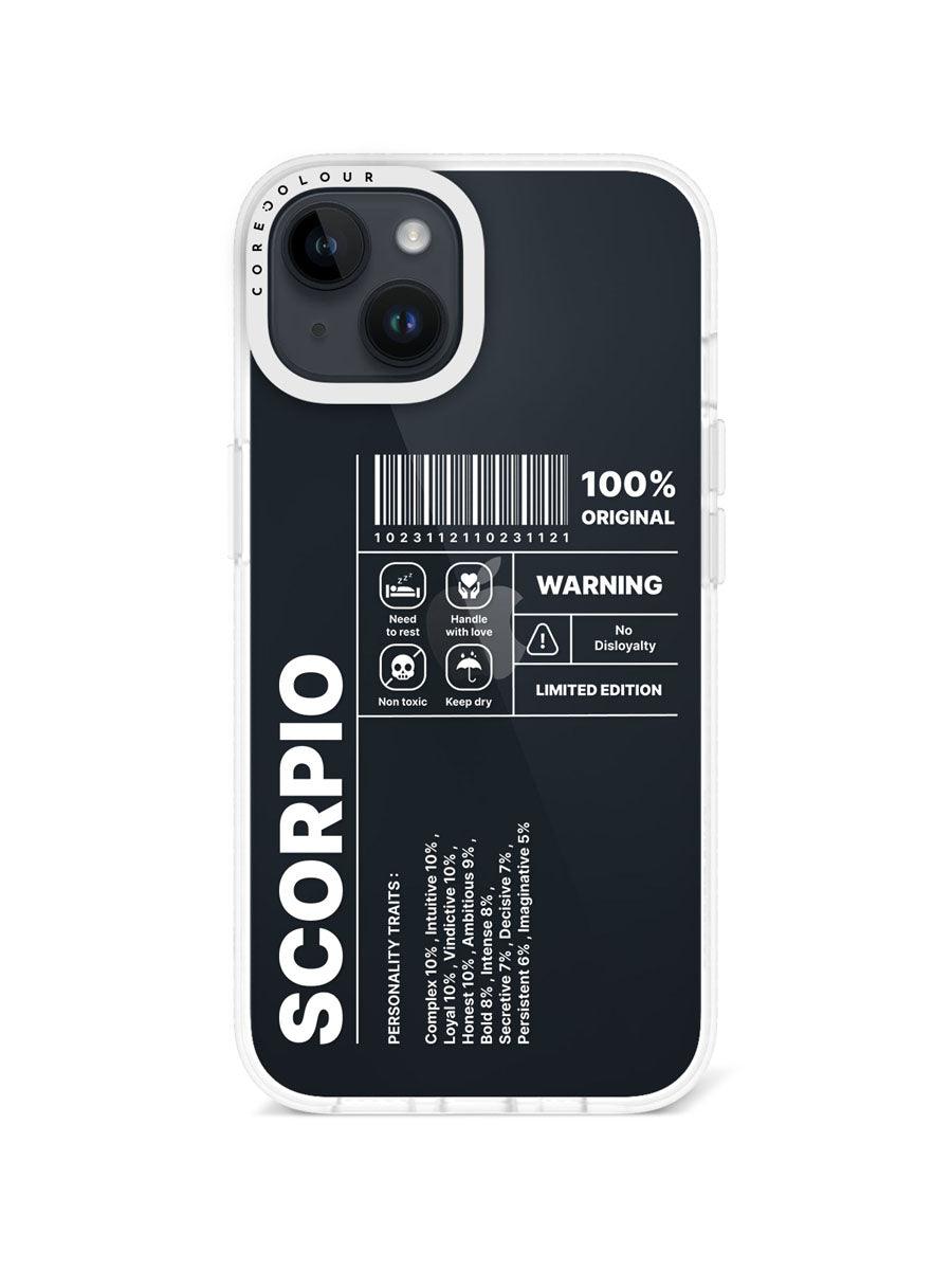 iPhone 13 Warning Scorpio Phone Case - CORECOLOUR