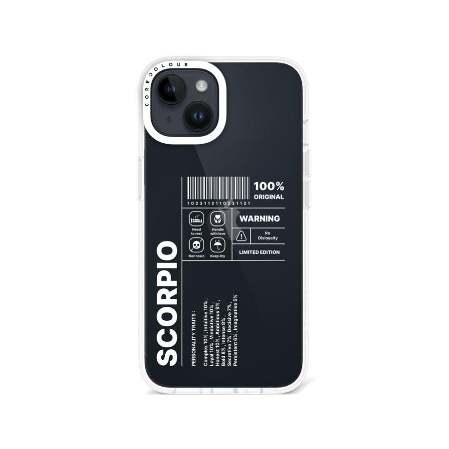 iPhone 13 Warning Scorpio Phone Case - CORECOLOUR