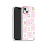 iPhone 14 Cherry Blossom Checker Phone Case - CORECOLOUR