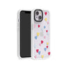iPhone 14 Flying Hearts Glitter Phone Case - CORECOLOUR
