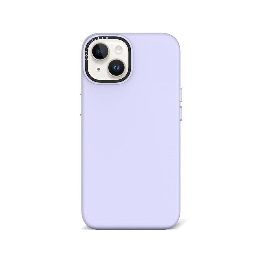 iPhone 14 Lady Lavender Silicone Phone Case - CORECOLOUR
