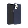 iPhone 14 Navy Genuine Leather Phone Case - CORECOLOUR