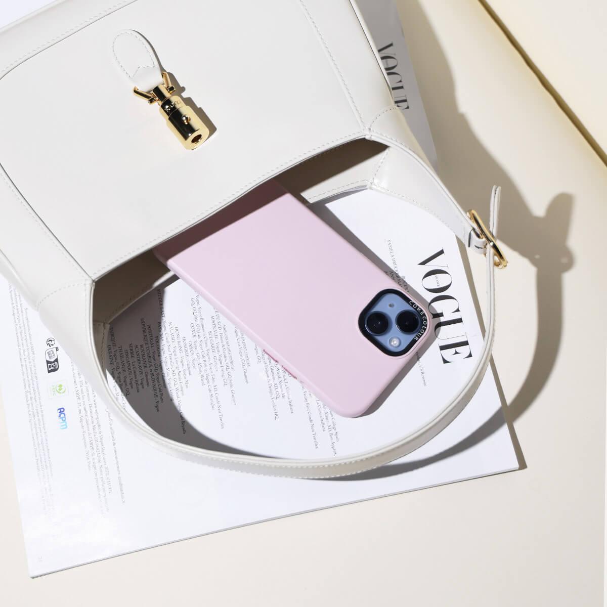 iPhone 14 Pink Ballerina Silicone Phone Case - CORECOLOUR