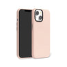 iPhone 14 Pink Genuine Leather Phone Case - CORECOLOUR