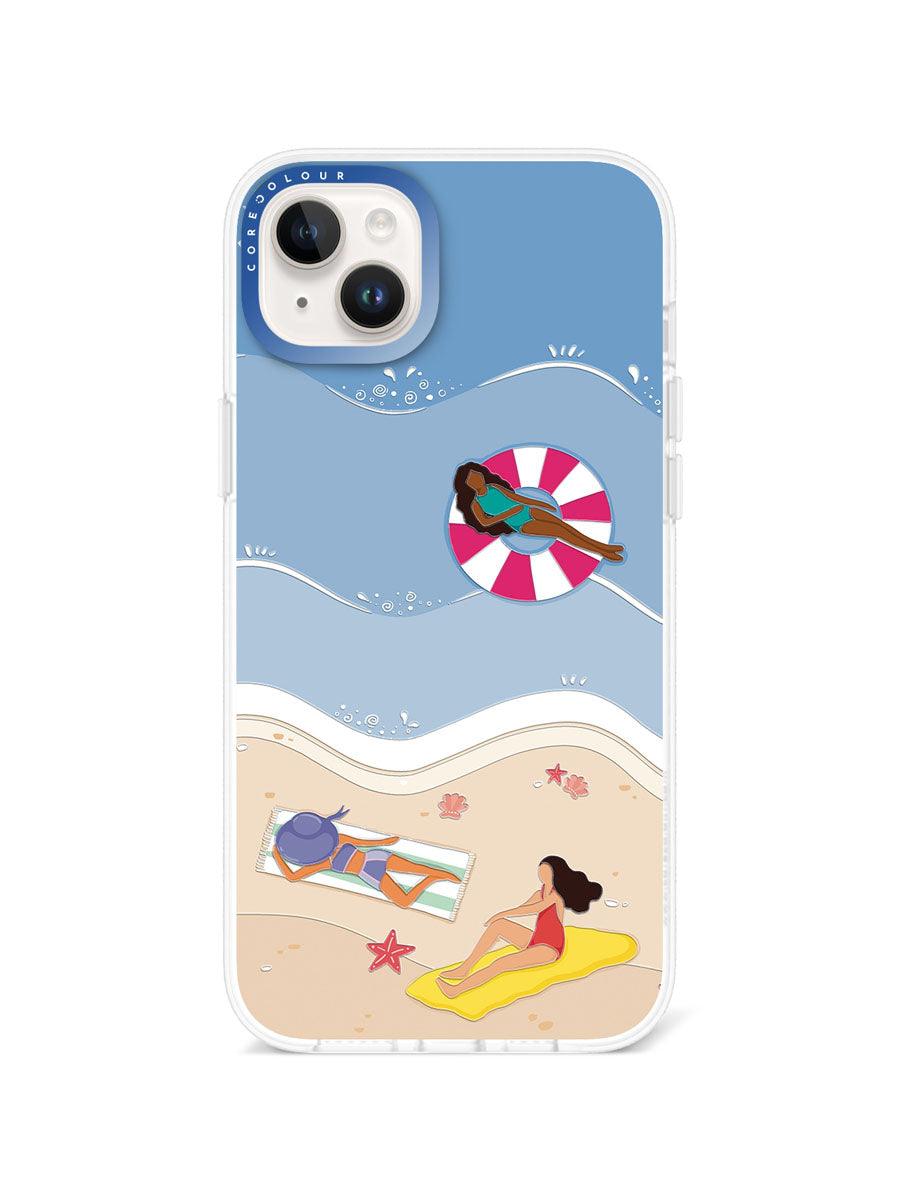 iPhone 14 Plus Azure Splash Phone Case - CORECOLOUR