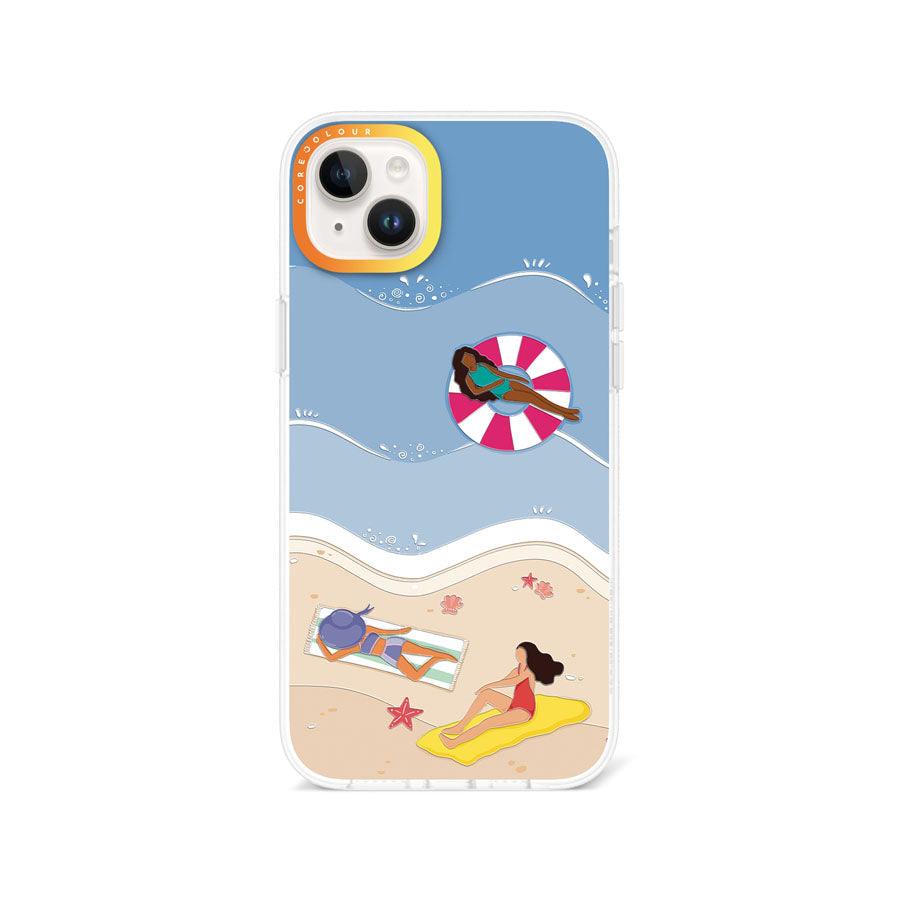 iPhone 14 Plus Azure Splash Phone Case - CORECOLOUR