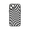 iPhone 14 Plus Check Me Out Twisted Black Phone Case - CORECOLOUR