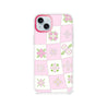 iPhone 14 Plus Cherry Blossom Checker Phone Case - CORECOLOUR
