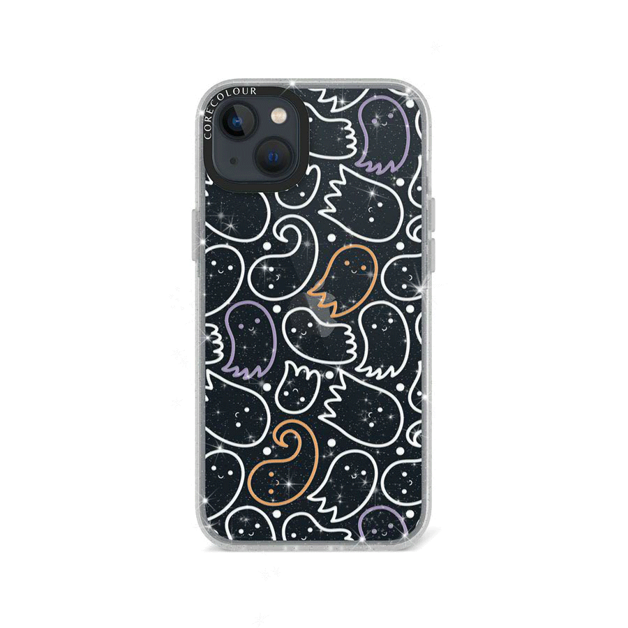 iPhone 14 Plus Ghost Squad Glitter Phone Case - CORECOLOUR