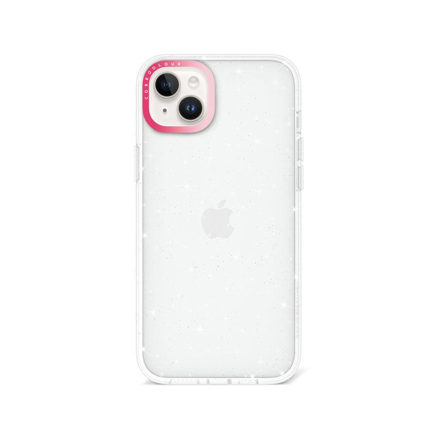 iPhone 14 Plus Glitter Clear Glitter Phone Case - CORECOLOUR