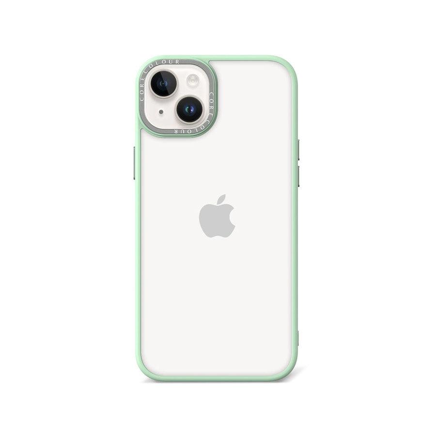 iPhone 14 Plus Hint of Mint Clear Phone Case - CORECOLOUR