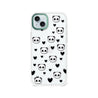 iPhone 14 Plus Panda Heart Phone Case - CORECOLOUR