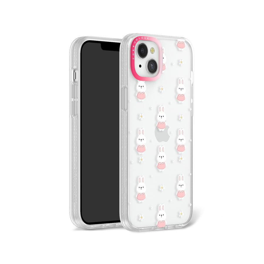 iPhone 14 Plus Rabbit in Pink Phone Case - CORECOLOUR