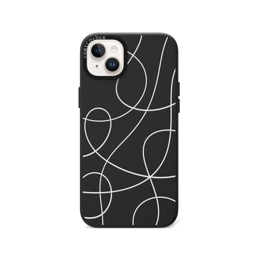 iPhone 14 Plus Seeing Squiggles Phone Case - CORECOLOUR