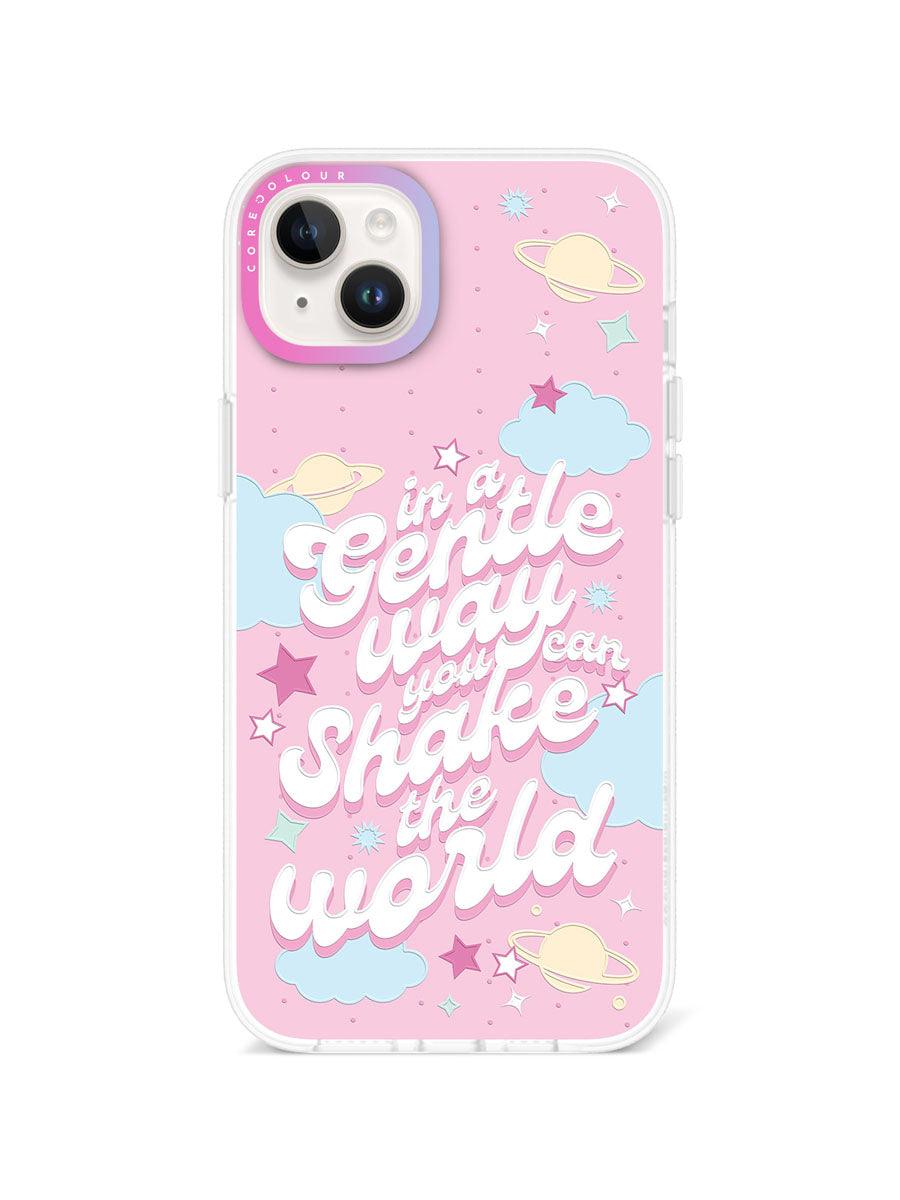 iPhone 14 Plus Shake The World Phone Case - CORECOLOUR