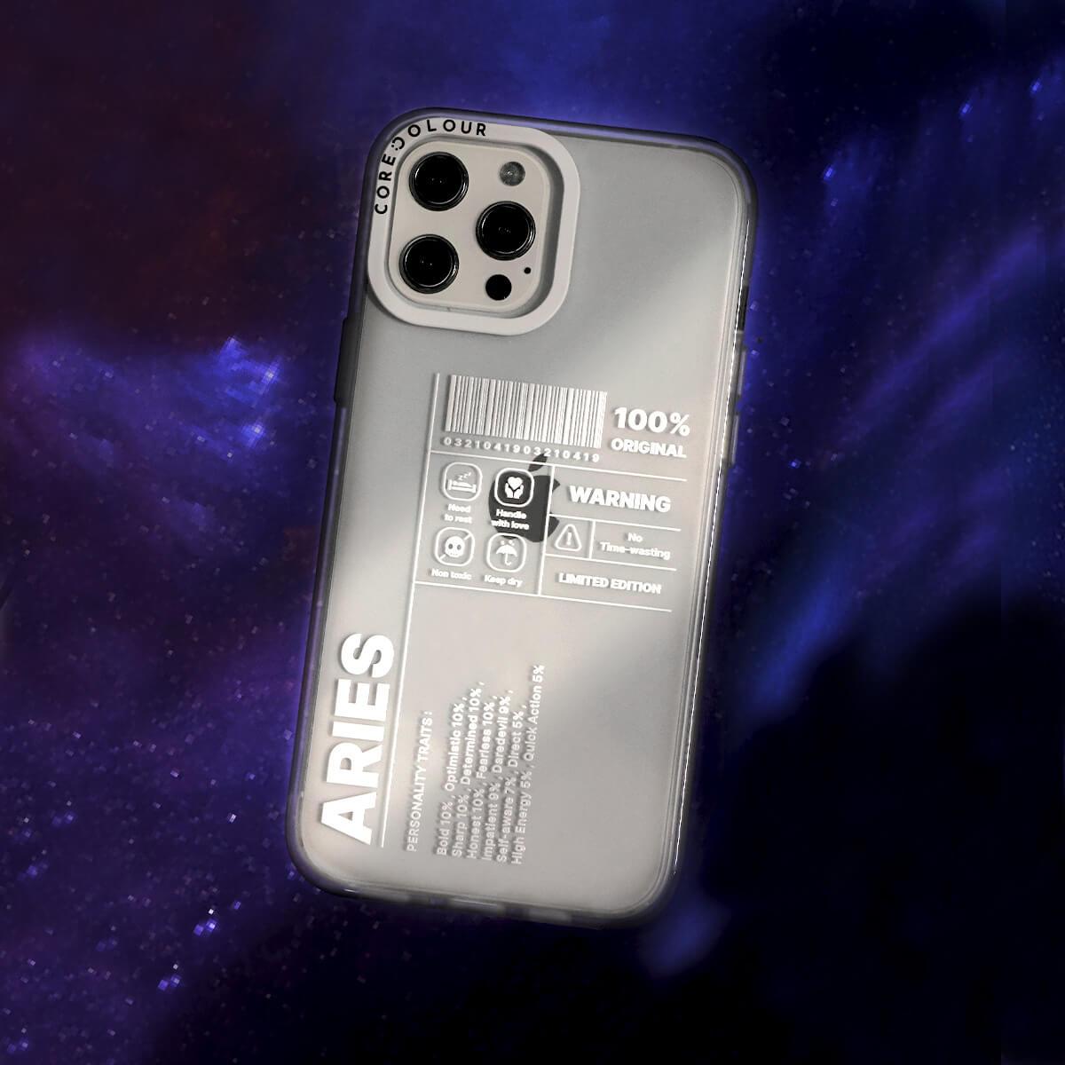 iPhone 14 Plus Warning Aries Phone Case - CORECOLOUR