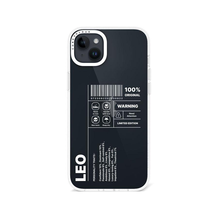 iPhone 14 Plus Warning Leo Phone Case - CORECOLOUR