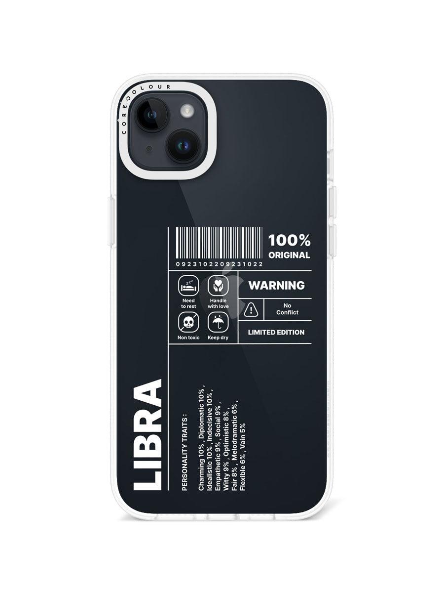 iPhone 14 Plus Warning Libra Phone Case - CORECOLOUR