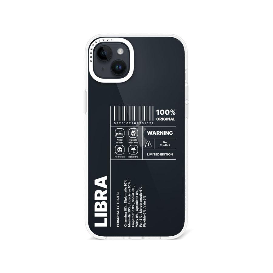 iPhone 14 Plus Warning Libra Phone Case - CORECOLOUR