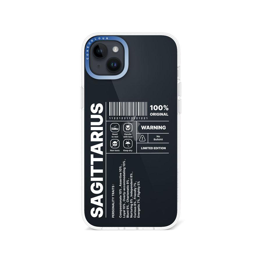 iPhone 14 Plus Warning Sagittarius Phone Case - CORECOLOUR