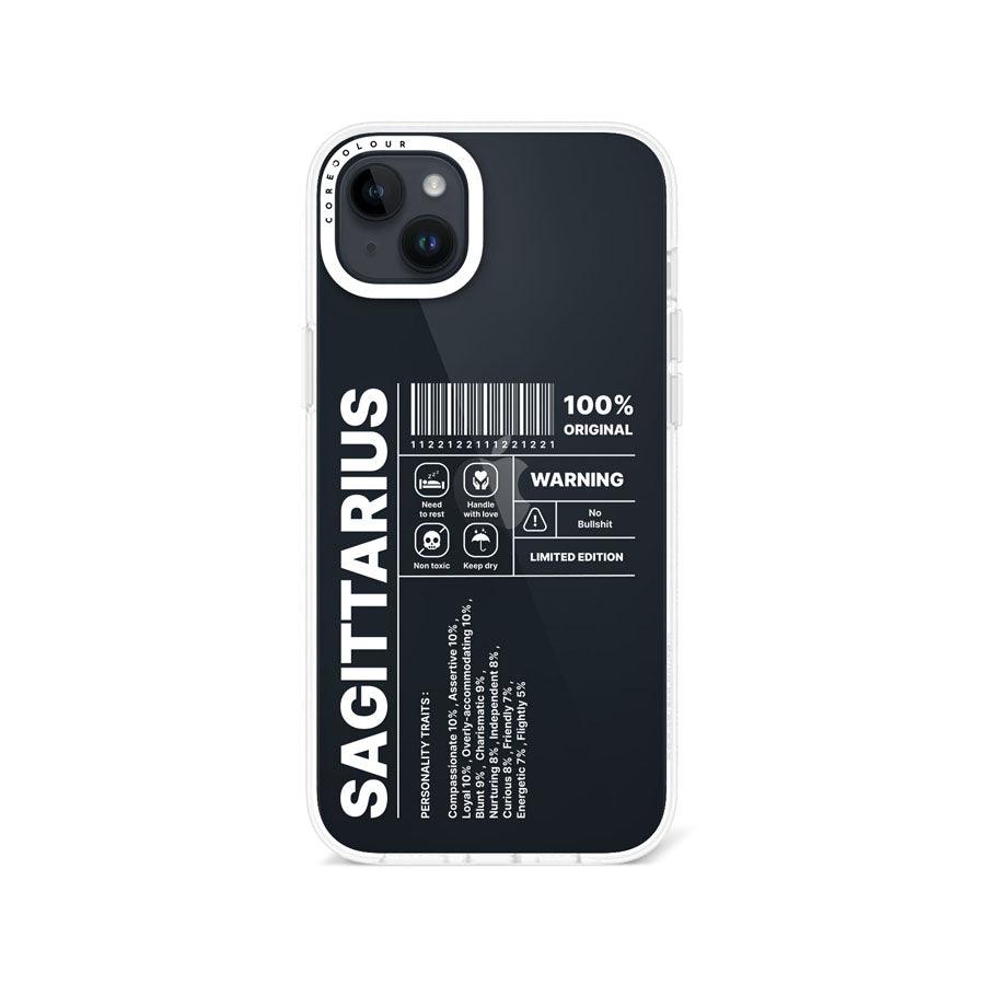 iPhone 14 Plus Warning Sagittarius Phone Case - CORECOLOUR