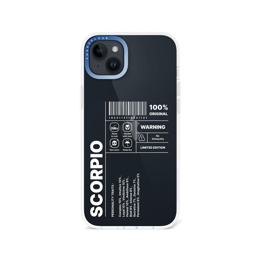 iPhone 14 Plus Warning Scorpio Phone Case - CORECOLOUR