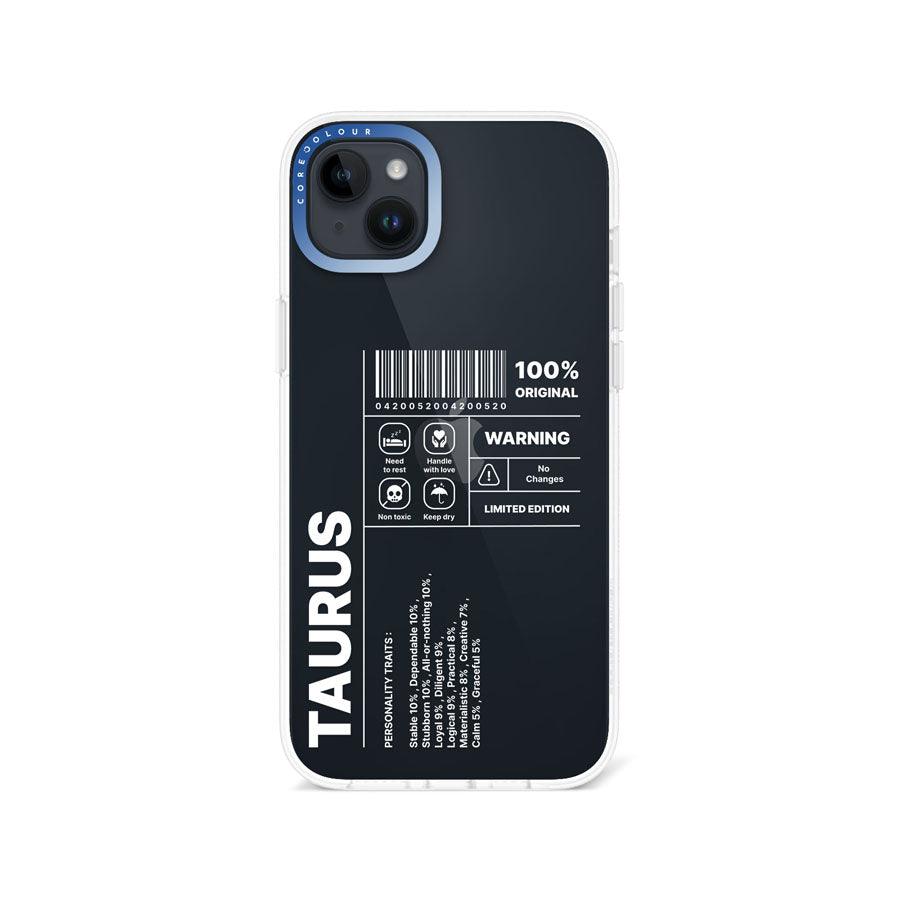 iPhone 14 Plus Warning Taurus Phone Case - CORECOLOUR