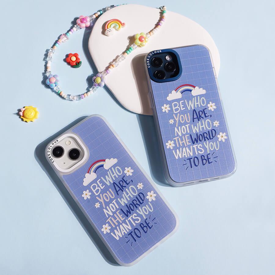 iPhone 14 Pro Be Who You Are Phone Case - CORECOLOUR