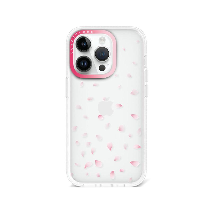 iPhone 14 Pro Cherry Blossom Petals Phone Case - CORECOLOUR