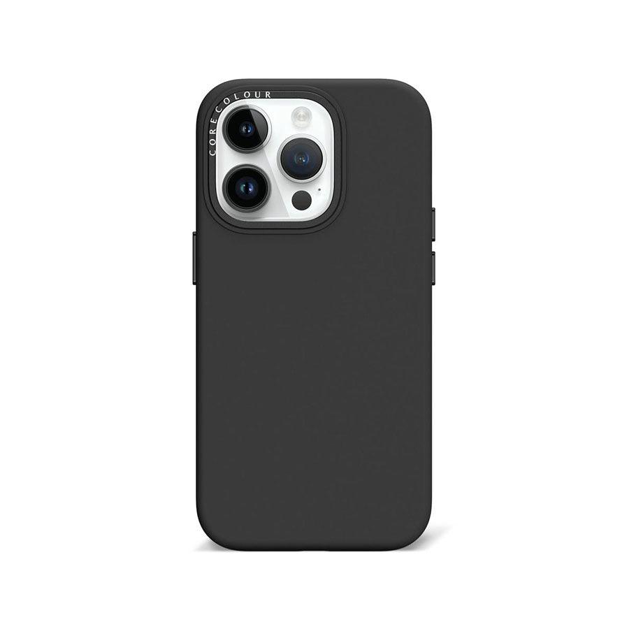 iPhone 14 Pro Dark Darcy Silicone Phone Case - CORECOLOUR