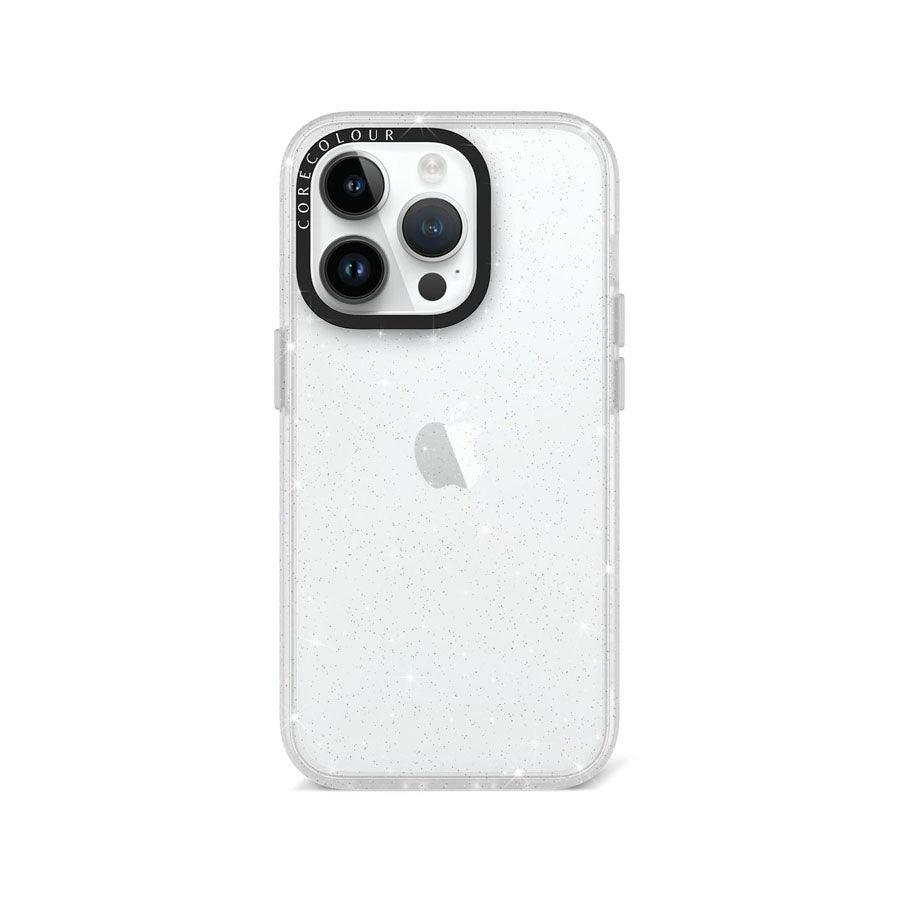 iPhone 14 Pro Glitter Clear Glitter Phone Case - CORECOLOUR
