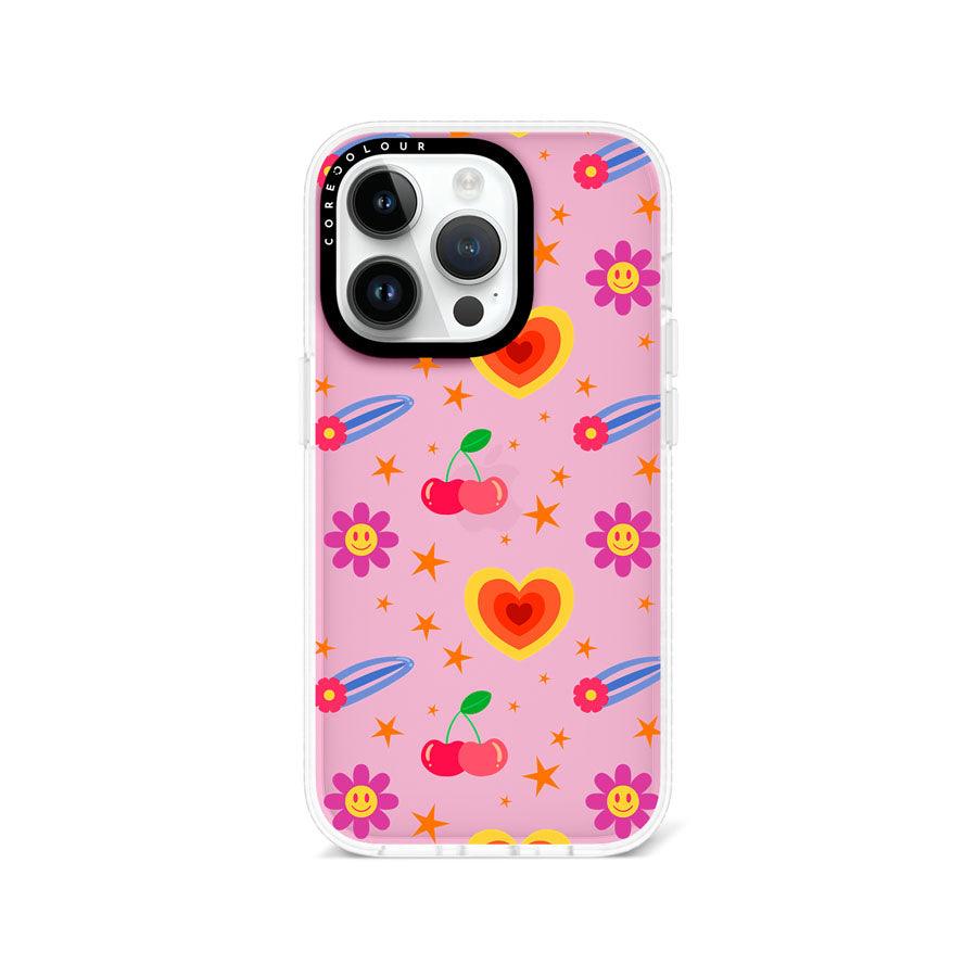 iPhone 14 Pro Happy Vibes Phone Case - CORECOLOUR