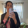iPhone 14 Pro Lady Lavender Silicone Phone Case - CORECOLOUR