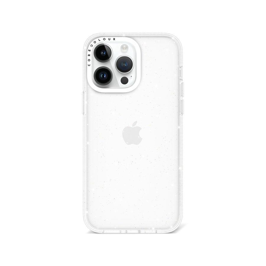 iPhone 14 Pro Max Glitter Clear Glitter Phone Case - CORECOLOUR