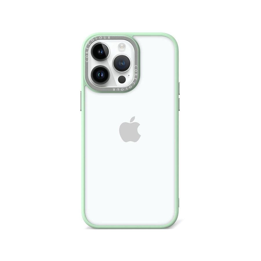 iPhone 14 Pro Max Hint of Mint Clear Phone Case - CORECOLOUR