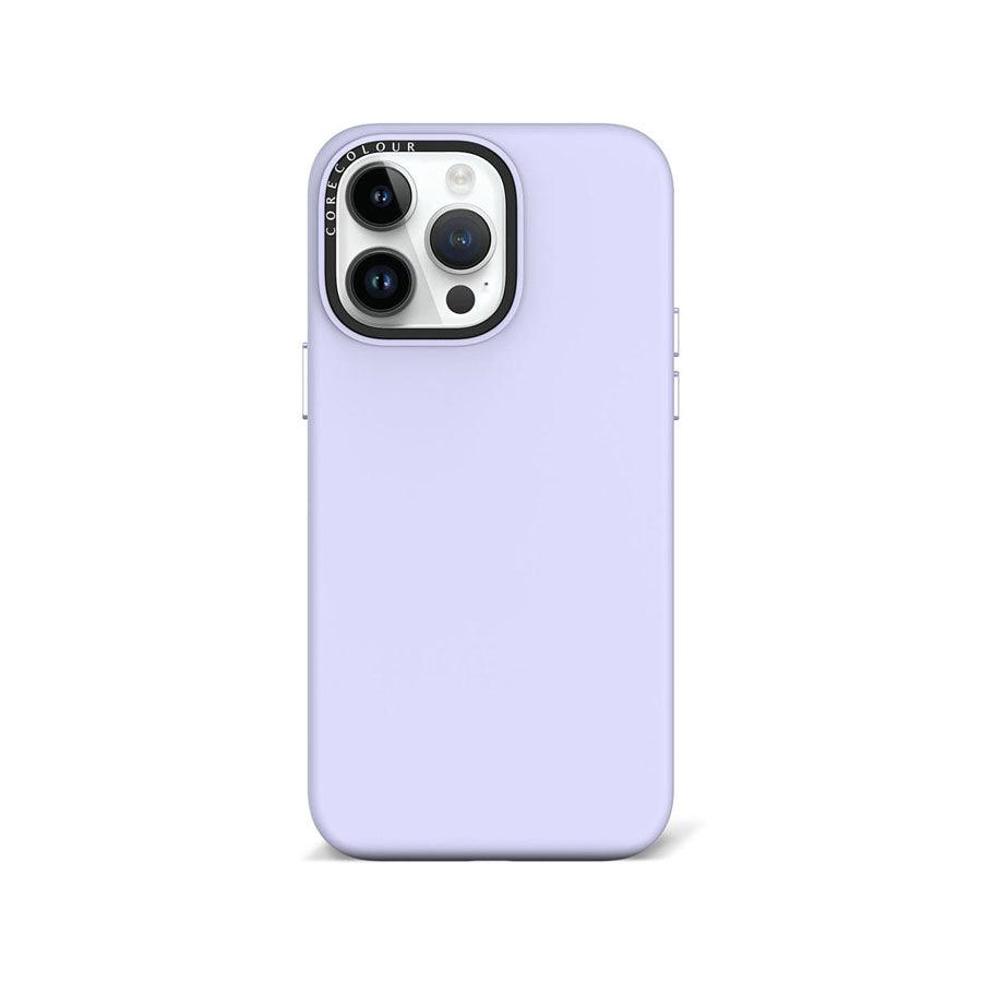 iPhone 14 Pro Max Lady Lavender Silicone Phone Case - CORECOLOUR