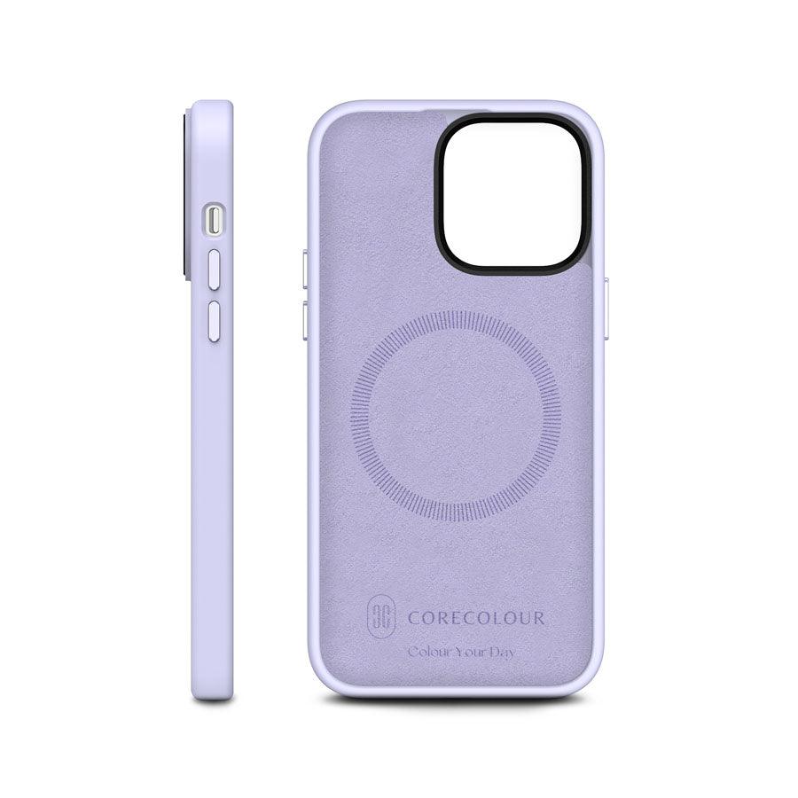 iPhone 14 Pro Max Lady Lavender Silicone Phone Case - CORECOLOUR