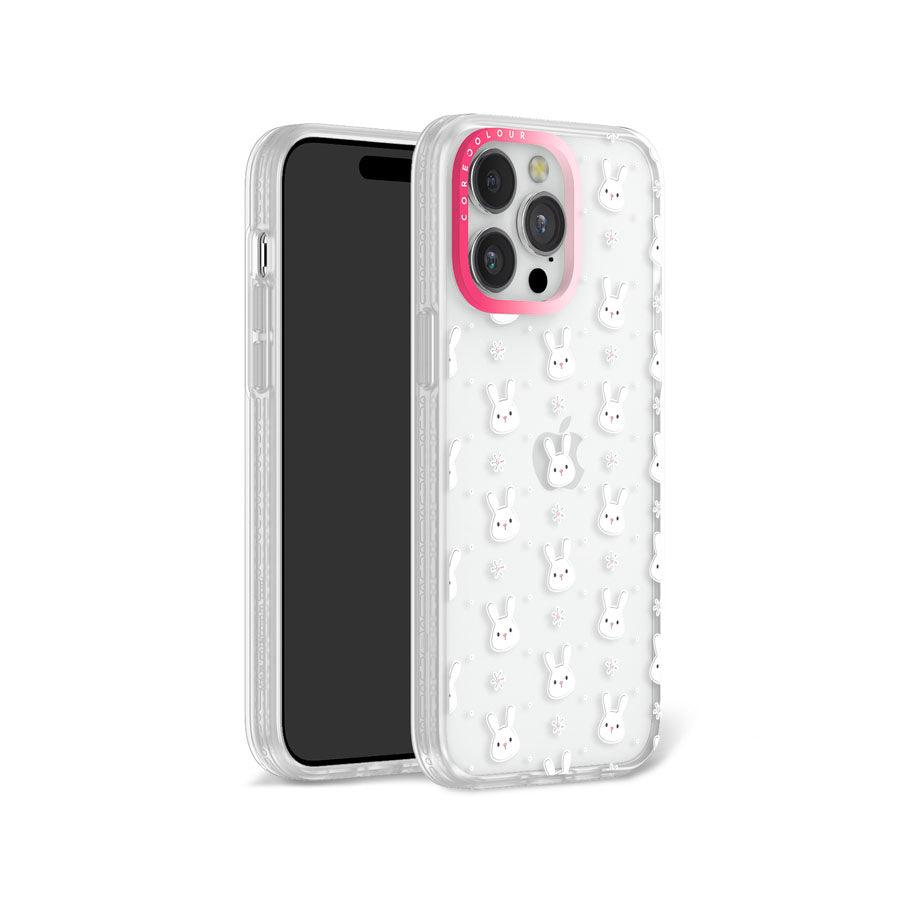 iPhone 14 Pro Max Rabbit and Flower Phone Case - CORECOLOUR