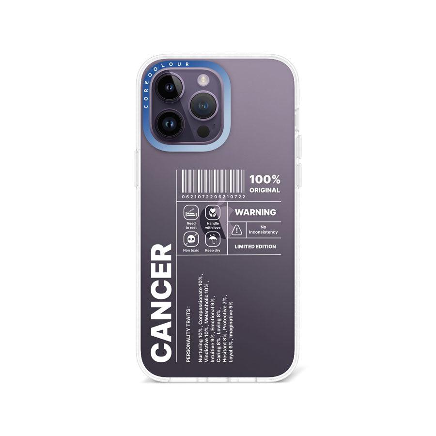 iPhone 14 Pro Max Warning Cancer Phone Case - CORECOLOUR