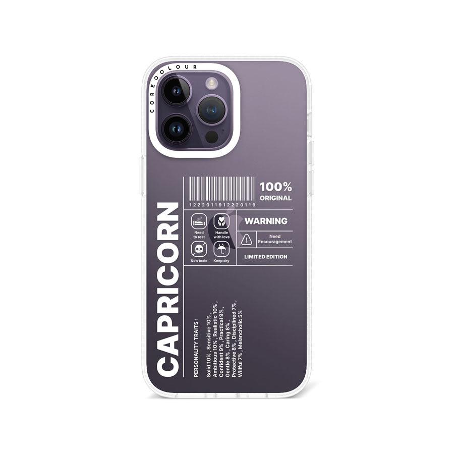 iPhone 14 Pro Max Warning Capricorn Phone Case - CORECOLOUR