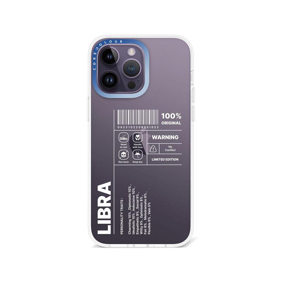 iPhone 14 Pro Max Warning Libra Phone Case - CORECOLOUR