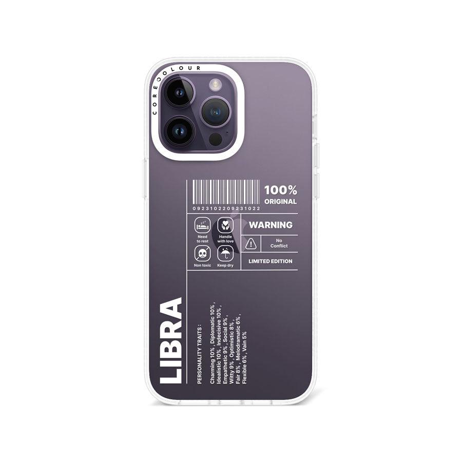 iPhone 14 Pro Max Warning Libra Phone Case - CORECOLOUR