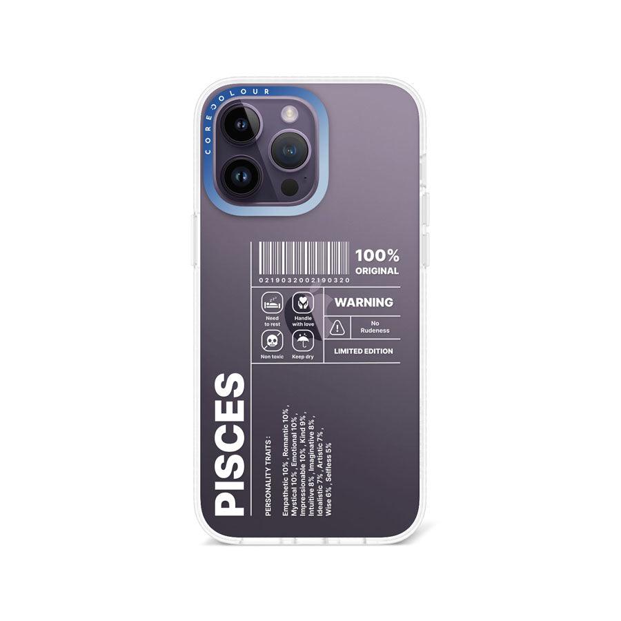 iPhone 14 Pro Max Warning Pisces Phone Case - CORECOLOUR